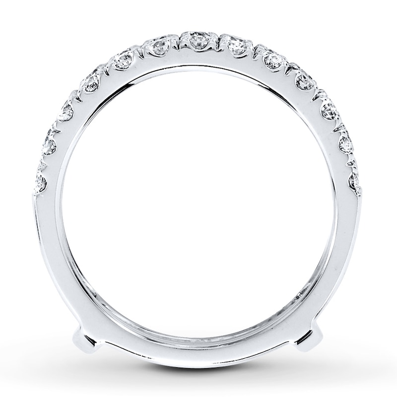 Main Image 2 of Previously Owned Diamond Enhancer Ring 1 carat tw Round-cut 14K White Gold