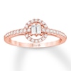 Thumbnail Image 1 of Previously Owned Ever Us Diamond Ring 1/3 ct tw 10K Rose Gold