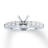 Thumbnail Image 1 of Previously Owned Vera Wang WISH Engagement Ring Setting 1/2 ct tw Diamonds 14K White Gold