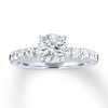 Thumbnail Image 3 of Previously Owned Vera Wang WISH Engagement Ring Setting 1/2 ct tw Diamonds 14K White Gold