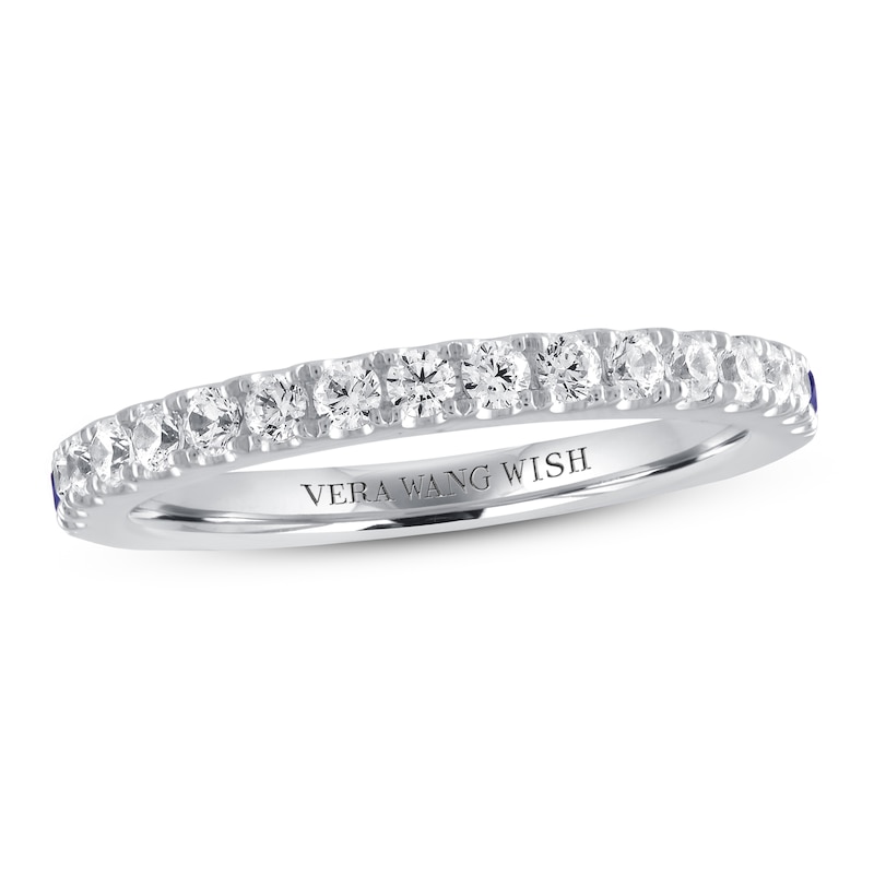 Main Image 1 of Previously Owned Vera Wang WISH Wedding Band 3/8 ct tw Diamonds 14K White Gold