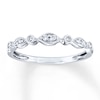 Thumbnail Image 1 of Previously Owned Diamond Anniversary Band 1/10 ct tw Round-cut 10K White Gold