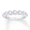 Thumbnail Image 1 of Previously Owned Diamond Anniversary Band 1-1/2 ct tw Round-cut 14K White Gold