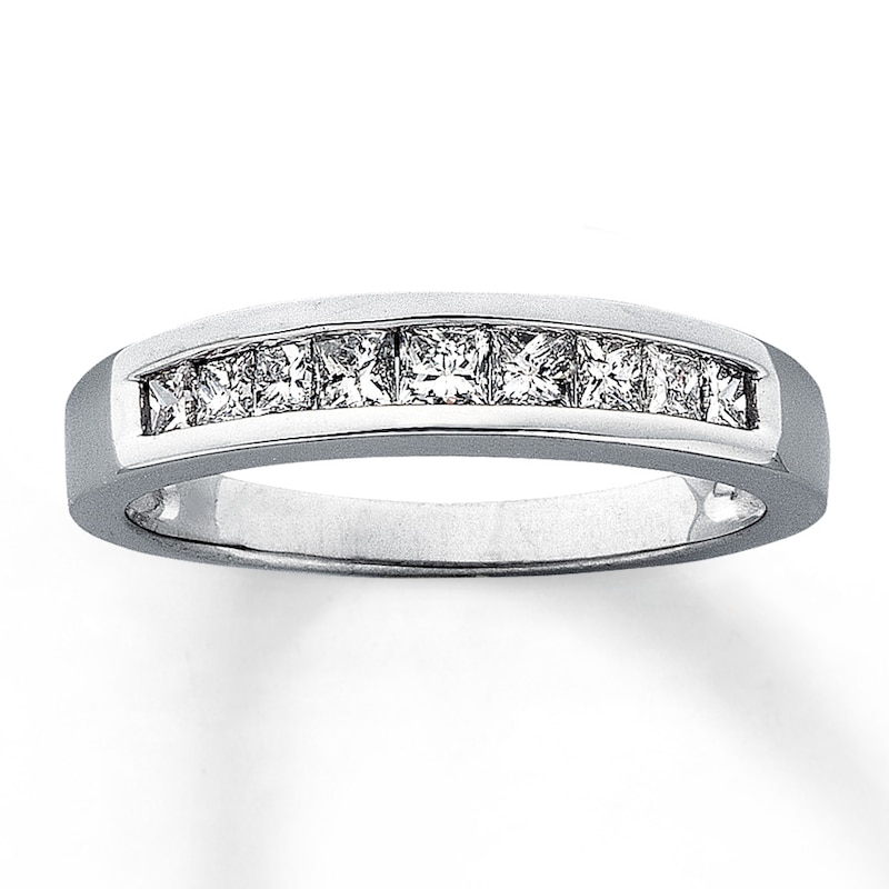 Main Image 1 of Previously Owned Band 1 ct tw Diamonds 14K White Gold