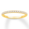 Thumbnail Image 0 of Previously Owned Colorless Diamond Anniversary Band 1/5 ct tw 14K Yellow Gold