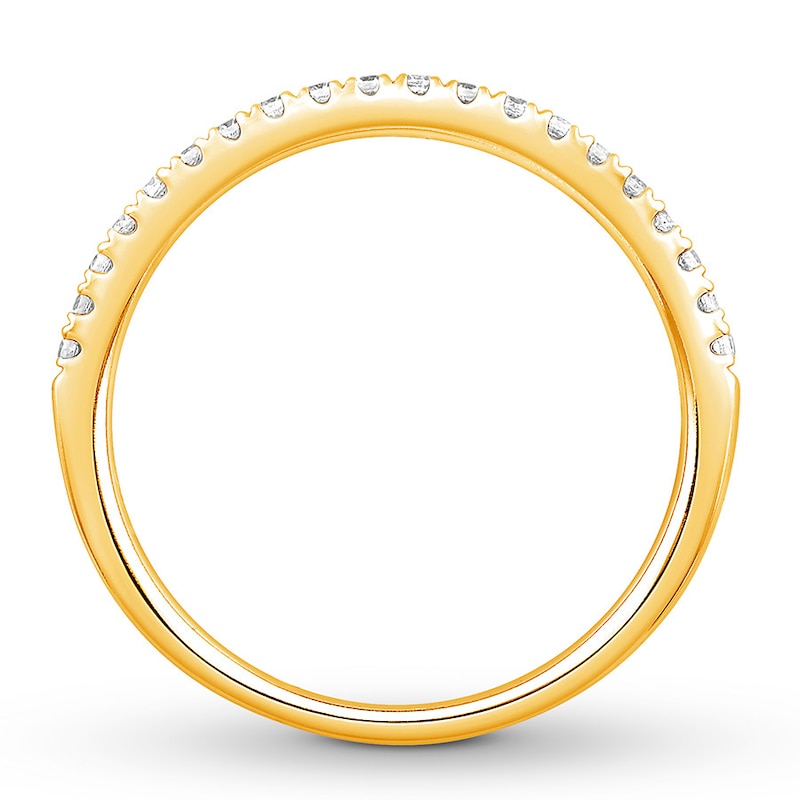 Previously Owned Colorless Diamond Anniversary Band 1/5 ct tw 14K Yellow Gold