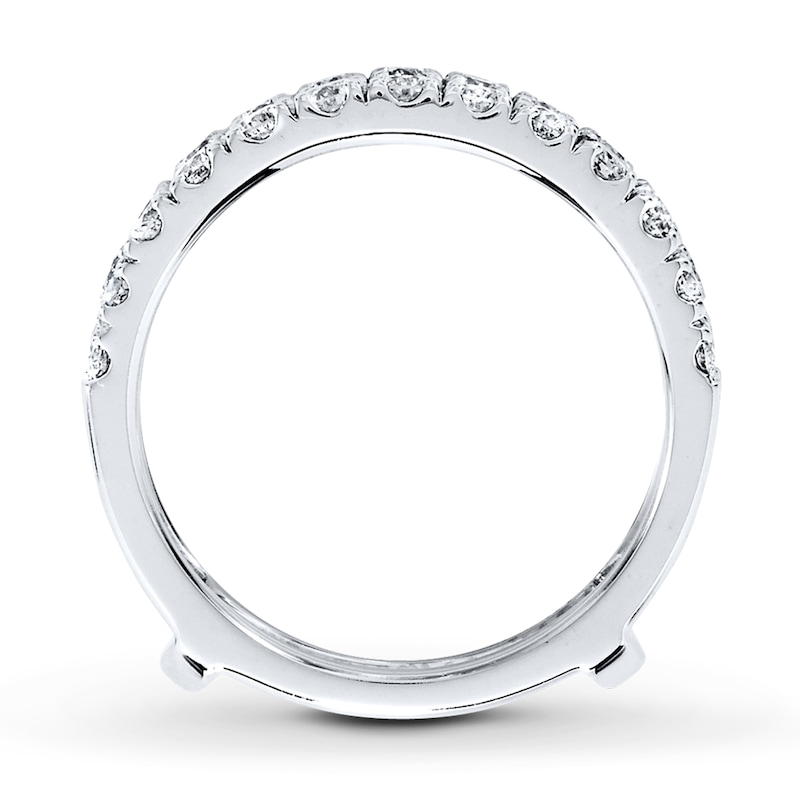 Main Image 2 of Previously Owned Diamond Enhancer Ring 1 carat tw Round-cut 14K White Gold