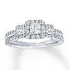 Thumbnail Image 0 of Previously Owned Vera Wang LOVE 1 Carat tw Diamonds 14K White Gold Ring