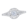 Thumbnail Image 1 of Previously Owned Vera Wang WISH Diamond Ring 1/2 ct tw 10K White Gold