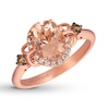 Thumbnail Image 0 of Previously Owned Le Vian Morganite Ring 1/5 ct tw Diamonds 14K Strawberry Gold