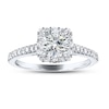 Thumbnail Image 2 of Previously Owned Vera Wang WISH Diamond Bridal Setting 3/4 ct tw 14K White Gold