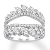 Thumbnail Image 1 of Previously Owned Diamond Enhancer Ring 1-1/4 ct tw Round-cut 14K White Gold