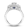 Thumbnail Image 2 of Previously Owned Vera Wang WISH 3-Stone Diamond Ring 1-3/4 ct tw 14K White Gold