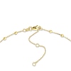 Thumbnail Image 2 of Beaded Lariat Necklace 14K Yellow Gold 13&quot; Adj.