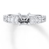 Thumbnail Image 1 of Previously Owned Diamond Ring Setting 3/4 carat tw Round 14K White Gold