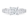 Thumbnail Image 2 of Previously Owned Diamond Engagement Ring Setting 3/4 ct tw Round Platinum