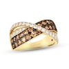 Thumbnail Image 1 of Previously Owned Le Vian Chocolate Diamond Ring 1-7/8 ct tw Round 14K Honey Gold