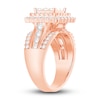 Thumbnail Image 2 of Previously Owned Diamond Engagement Ring 2 ct tw Princess/Round 14K Rose Gold