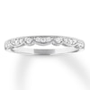 Thumbnail Image 0 of Previously Owned Diamond Anniversary Ring 1/10 ct tw Round-cut 10K White Gold