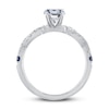 Thumbnail Image 4 of Previously Owned Vera Wang WISH Ring Setting 1/4 ct tw Diamonds 14K White Gold