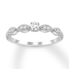 Thumbnail Image 0 of Previously Owned Diamond Promise Ring 1/6 carat tw Round 10K White Gold