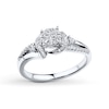 Thumbnail Image 1 of Previously Owned Diamond Promise Ring 1/3 ct tw Round 10K White Gold