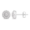 Thumbnail Image 0 of Previously Owned Diamond Stud Earrings 1/2 ct tw Round 10K White Gold