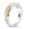 Thumbnail Image 2 of Previously Owned Men's Diamond Ring 1/10 ct tw Round 10K Two-Tone Gold