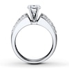 Thumbnail Image 2 of Previously Owned Diamond Ring Setting 1 carat tw Round-cut 14K White Gold