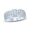 Thumbnail Image 1 of Previously Owned Men's Diamond Wedding Band 1-1/2 ct tw Round 14K White Gold