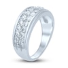 Thumbnail Image 2 of Previously Owned Men's Diamond Wedding Band 1-1/2 ct tw Round 14K White Gold