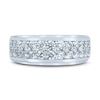 Thumbnail Image 3 of Previously Owned Men's Diamond Wedding Band 1-1/2 ct tw Round 14K White Gold