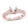 Thumbnail Image 1 of Previously Owned Diamond Ring Setting 1/2 carat tw Round 14K Rose Gold