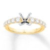 Thumbnail Image 1 of Previously Owned Diamond Engagement Ring Setting 3/4 ct tw Round 14K Gold