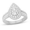 Thumbnail Image 1 of Previously Owned Diamond Engagement Ring 1-1/4 ct tw Round 14K White Gold