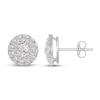 Thumbnail Image 1 of Previously Owned Diamond Stud Earrings 1 ct tw Round 14K White Gold