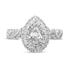 Thumbnail Image 2 of Previously Owned Pnina Tornai Mosaic of Love Diamond Engagement Ring 1-3/8 ct tw Pear-shaped/Marquise/Round 14K White Gold