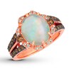 Thumbnail Image 1 of Previously Owned Le Vian Opal Ring 5/8 ct tw Diamonds 14K Strawberry Gold