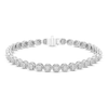 Thumbnail Image 1 of Previously Owned Diamond Tennis Bracelet 1/4 ct tw Round Sterling Silver