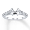 Thumbnail Image 0 of Previously Owned Diamond Engagement Ring Setting 1/4 ct tw Round 14K White Gold