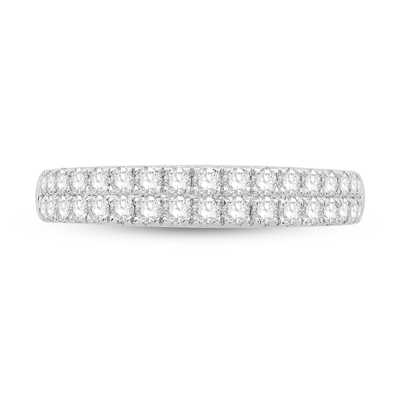 Previously Owned Diamond Anniversary Band 3/4 ct tw Round 14K White Gold