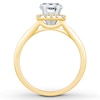 Thumbnail Image 2 of Previously Owned Diamond Engagement Ring Setting 1/2 ct tw Round 14K Yellow Gold