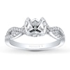 Thumbnail Image 0 of Previously Owned Natalie K Ring Setting 1/3 ct tw Diamonds 14K White Gold