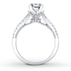 Thumbnail Image 1 of Previously Owned Natalie K Ring Setting 1/3 ct tw Diamonds 14K White Gold
