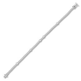 Previously Owned Diamond Bracelet 1 carat tw Round 14K White Gold