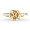 Thumbnail Image 1 of Previously Owned Diamond Ring Setting 5/8 carat tw Round 14K Yellow Gold