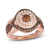 Thumbnail Image 1 of Previously Owned Le Vian Crème Brûlée Diamond Ring 1 5/8 ct tw Round 14K Strawberry Gold