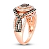 Thumbnail Image 2 of Previously Owned Le Vian Crème Brûlée Diamond Ring 1 5/8 ct tw Round 14K Strawberry Gold