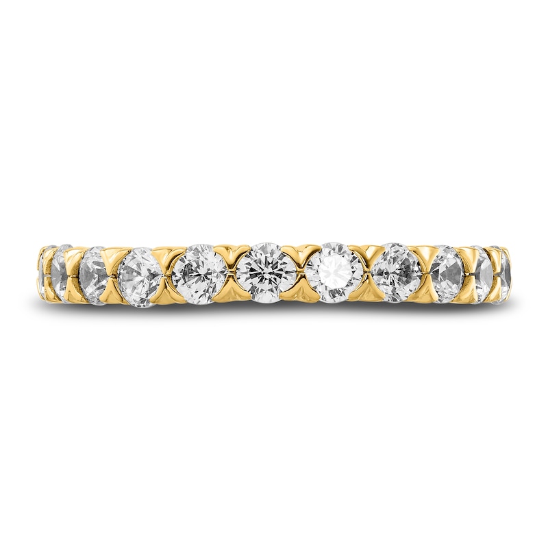 Main Image 2 of Previously Owned Diamond Anniversary Band 1 ct tw Round 18K Yellow Gold