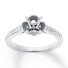 Thumbnail Image 0 of Previously Owned Diamond Ring Setting 1/4 carat tw Round-cut 14K White Gold